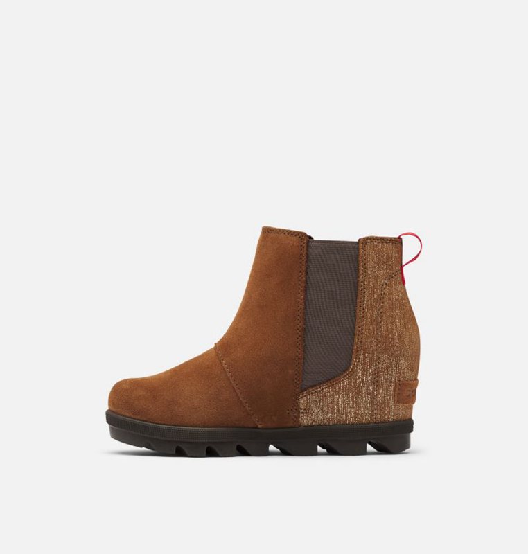 Kids Wedges Brown - Sorel Youth Joan Of Arctic™ II Chelsea Bootie - 809-JMVHGZ